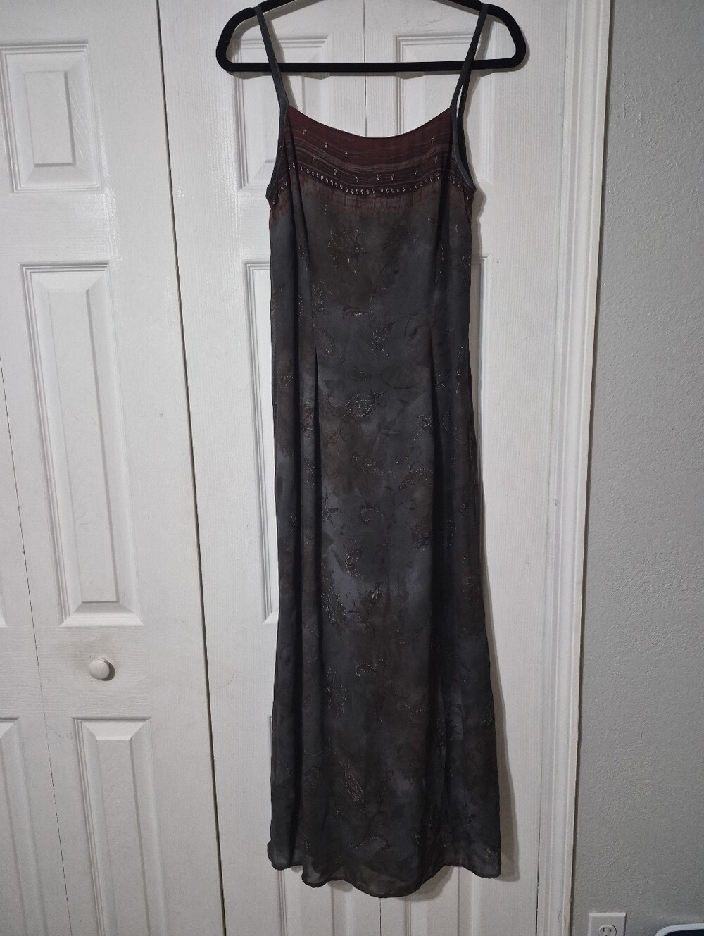 90s Boho/Whimsigoth 2-piece- dress + matching cropped jacket